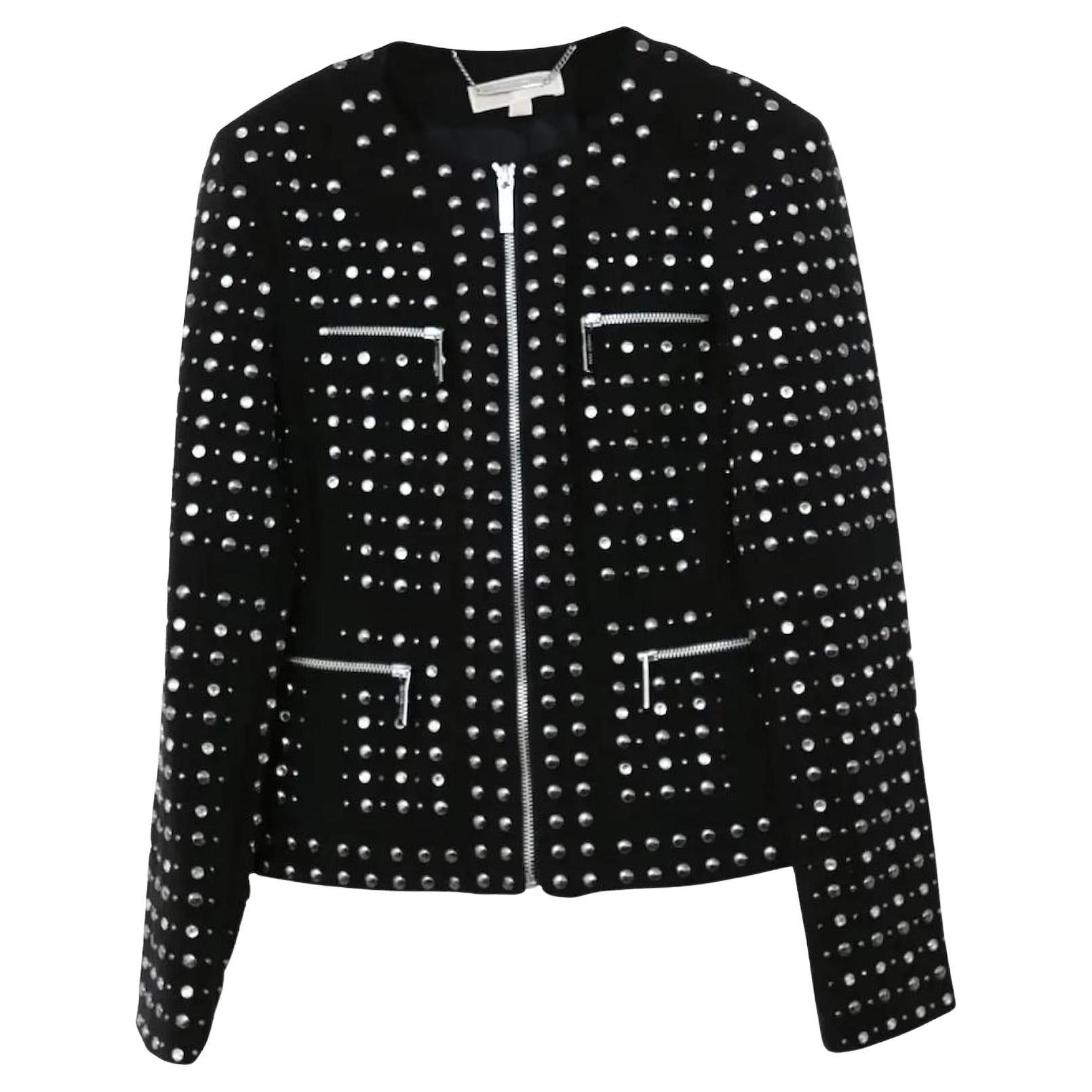 Michael, Michael Kors - Veste cloutée à manches courtes en vente