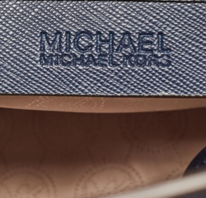 MICHAEL Michael Kors Tri Color Leather Medium Selma Satchel In Good Condition For Sale In Dubai, Al Qouz 2
