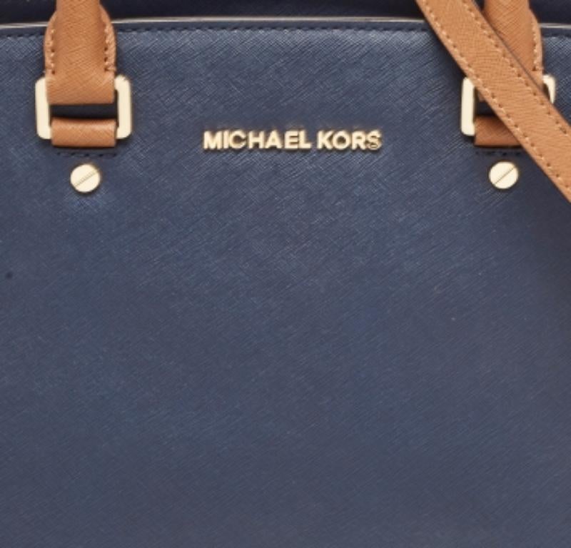 Women's MICHAEL Michael Kors Tri Color Leather Medium Selma Satchel For Sale