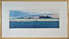 "Mountain Ranch" - Large color lithograph