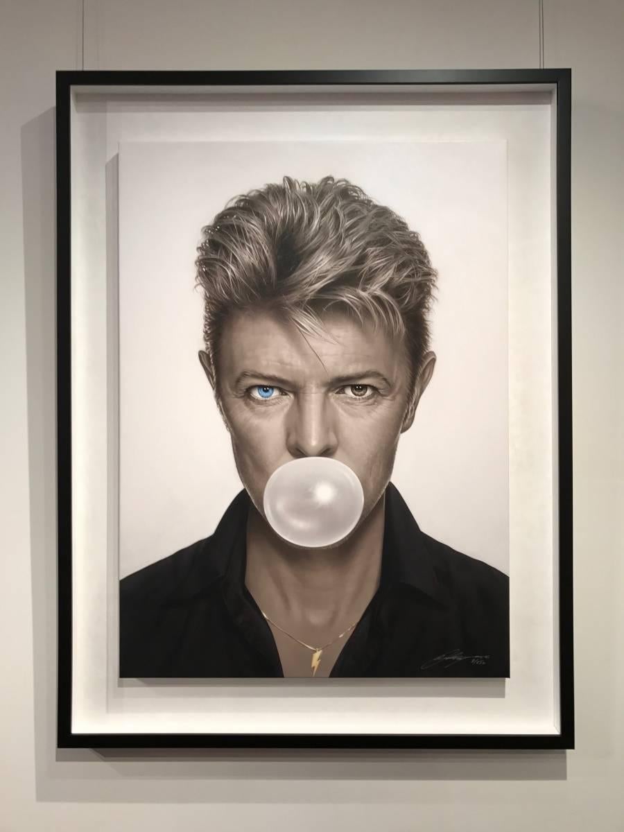 Bowie Bubblegum - Aladdin Sane - Print by Michael Moebius