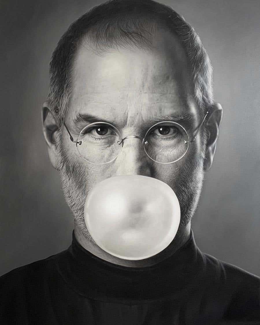 Moebius Art Bubbles Michael Moebius - Blondie Bubblegum For Sale at 1stdibs