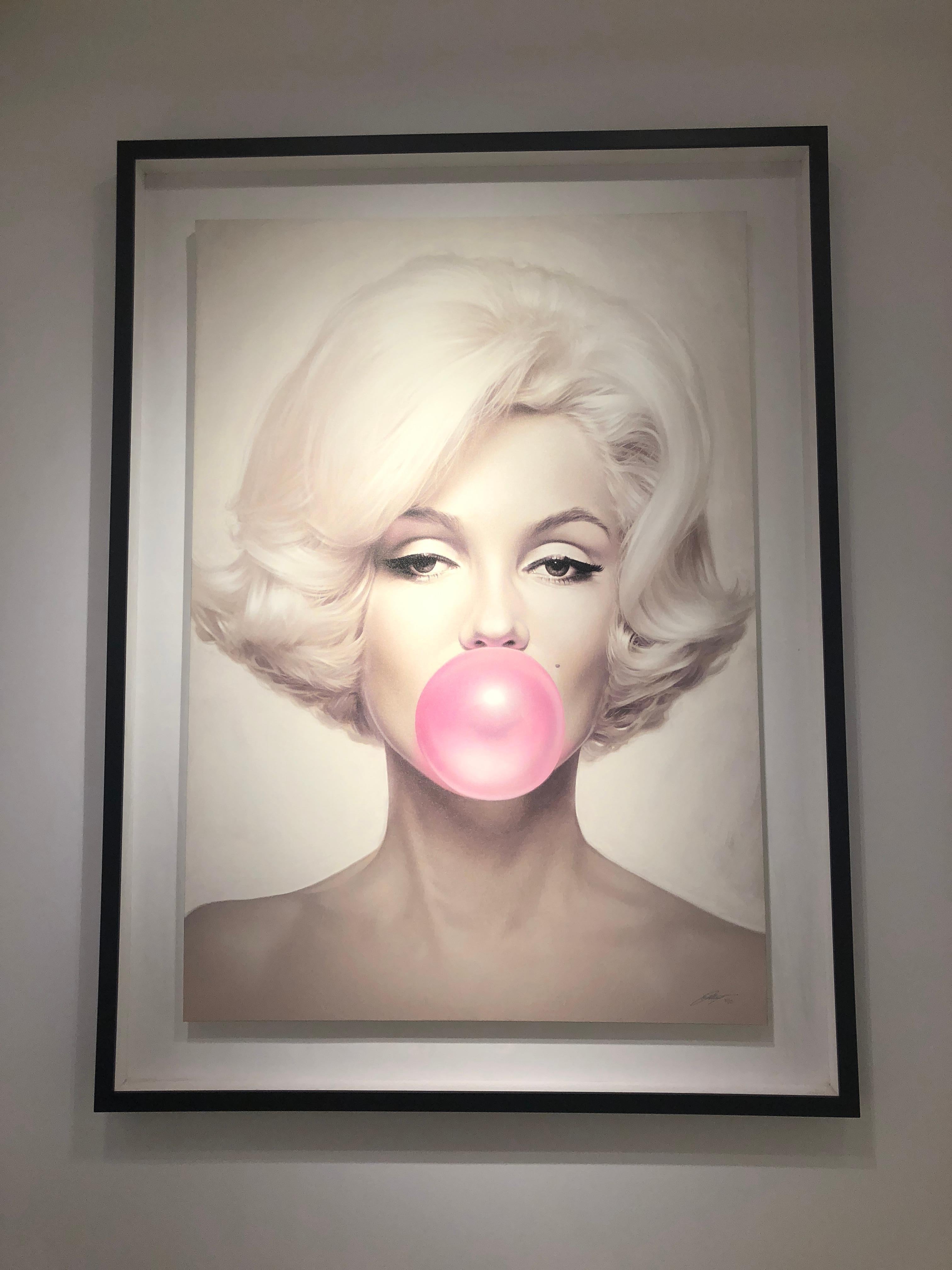 Michael Moebius - Marilyn Monroe, Pink Bubble Gum at 1stDibs | marilyn  monroe gum, marilyn bubblegum print, marilyn monroe bubble gum original