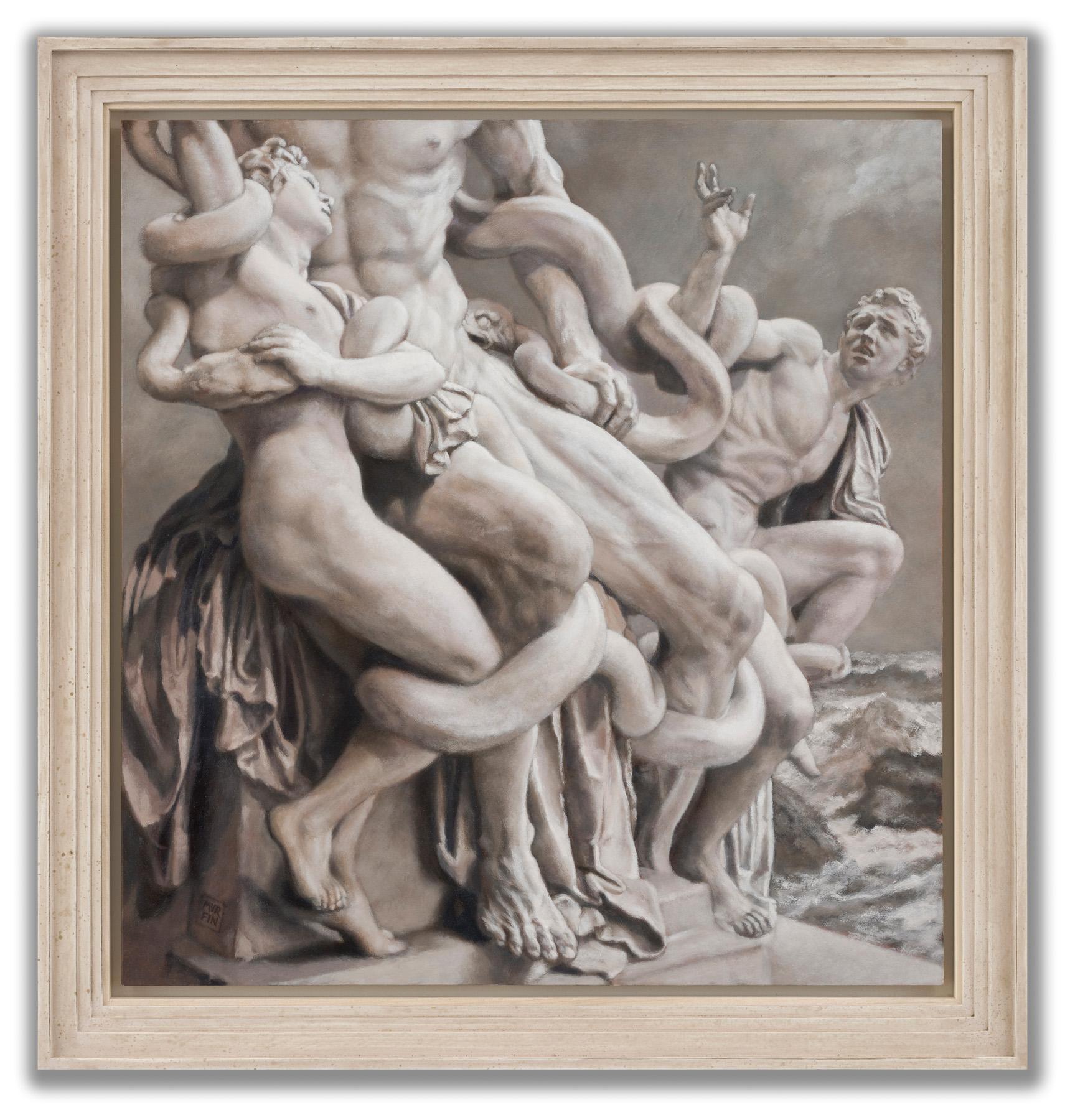 Michael Murfin Figurative Painting -  The Sons of Laocoön