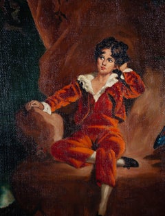 Michael Nance after Lawrence - Contemporary Oil, Master Lambton, The Red Boy
