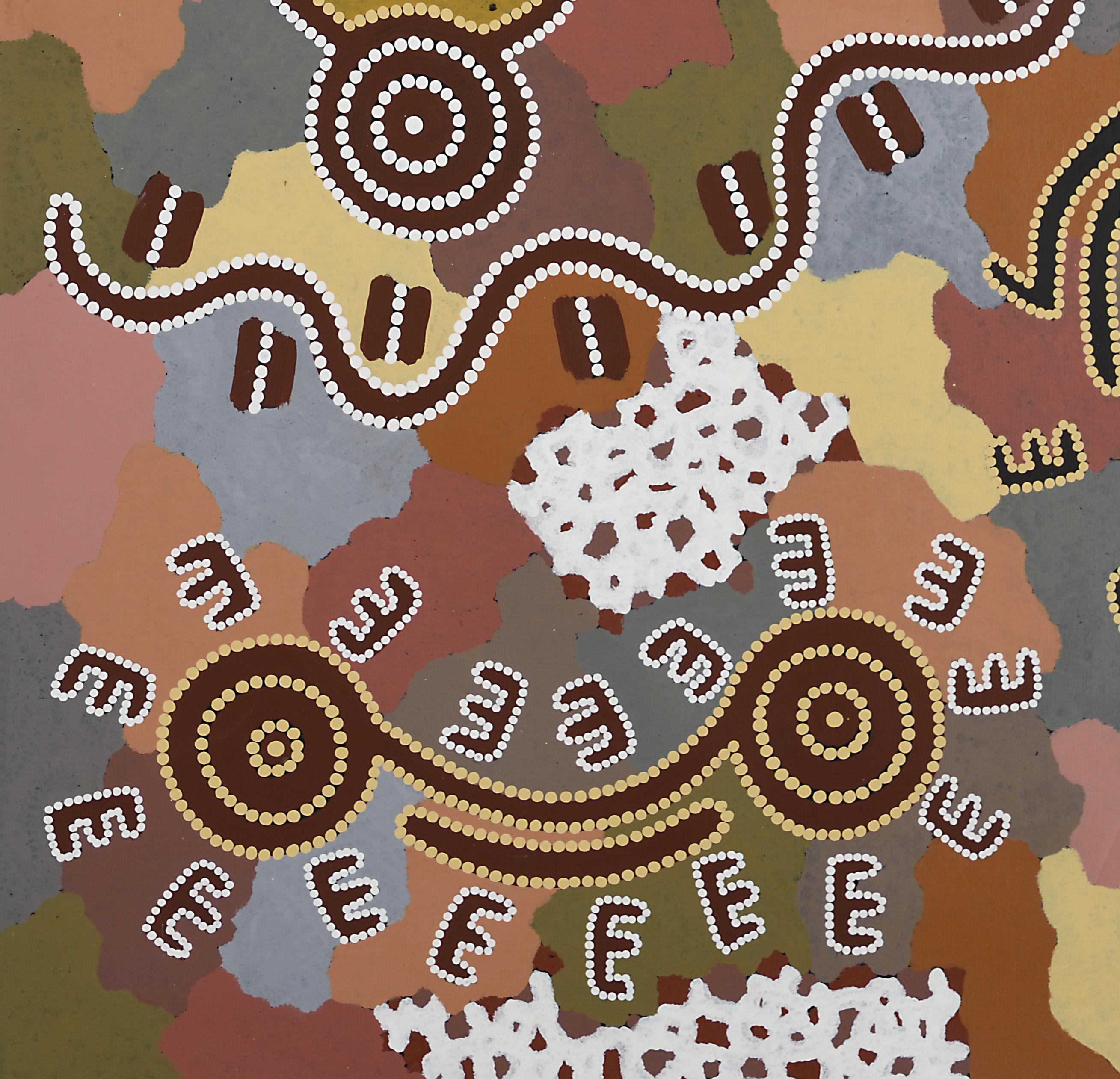 Aboriginal Painting by Michael Nelson Tjakamarra For Sale 2