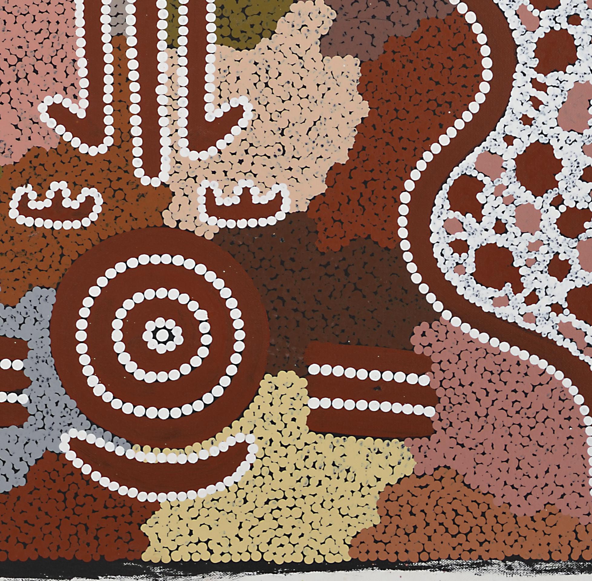 Aboriginal Painting by Michael Nelson Tjakamarra For Sale 3