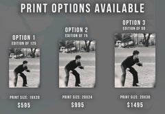 Al Pacino jouant au baseball Fine Art Print