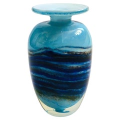 Michael Nourot Blown Glass Vase