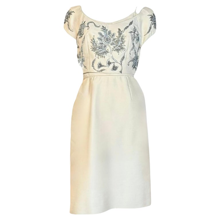 Michael Novarese Beaded Silk Two-Piece Cocktail Dress Ensemble, Circa 1960 For Sale at 1stDibs Michael Novarese Beaded Silk Two-Piece Cocktail Dress Ensemble, Circa 1960 For Sale at 1stDibs
