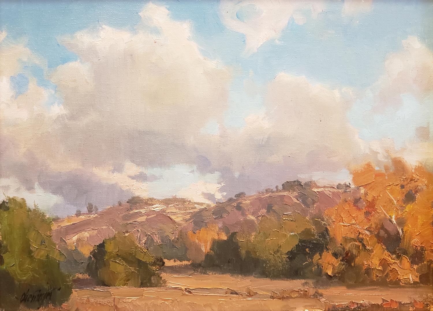 Michael Obermeyer Landscape Painting - Departure; Laguna Canyon