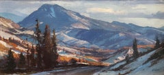 First Snow; The Pass on the California-Oregon Border