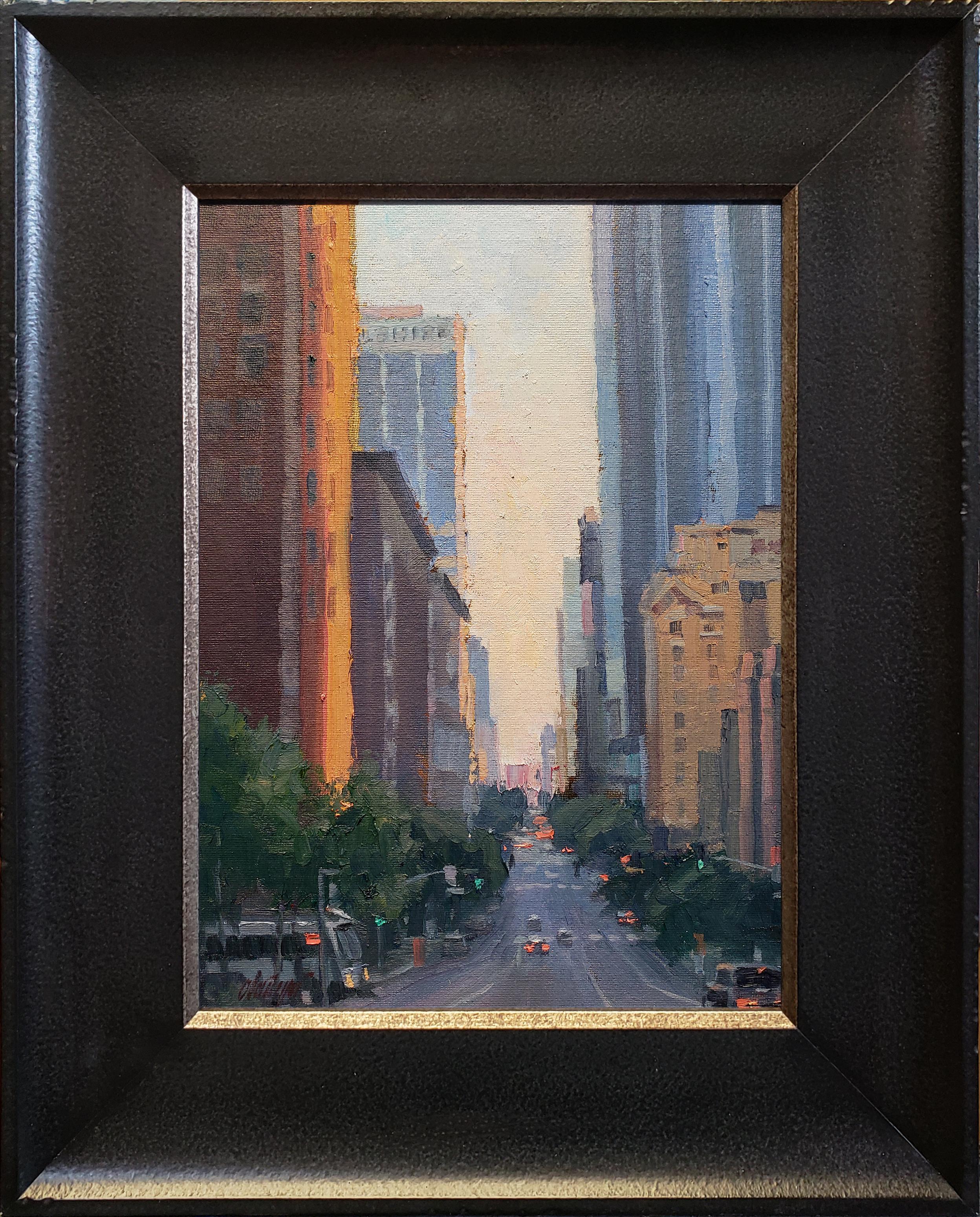 Flower Street Canyon; Los Angeles