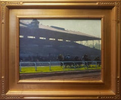 Heading for the Finish; Santa Anita