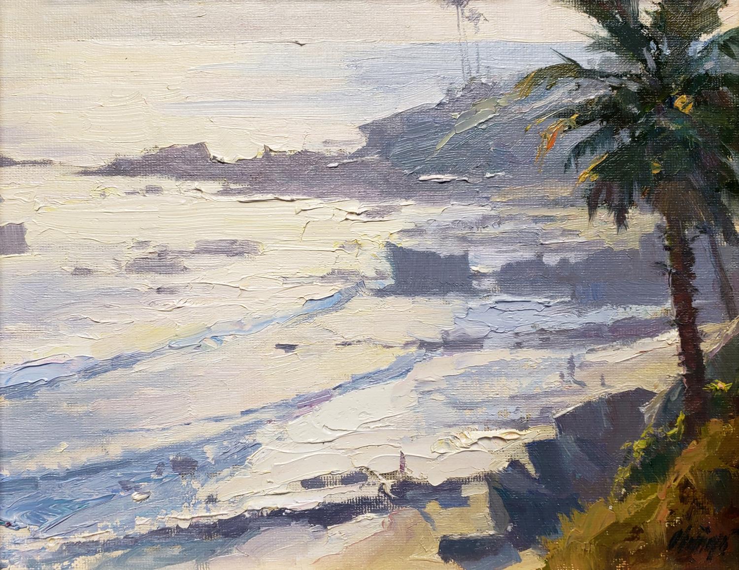 Mucchio di roccia - Painting Realismo di Michael Obermeyer