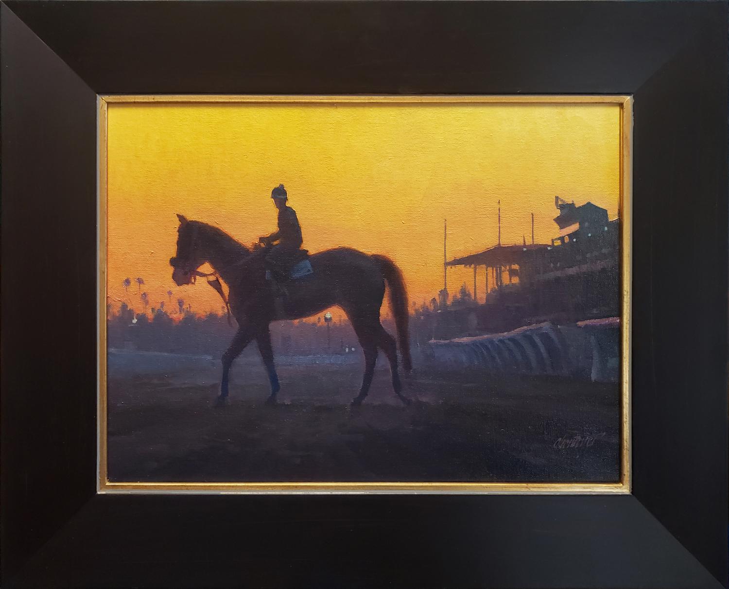 Animal Painting de Michael Obermeyer - Amanecer en Santa Anita