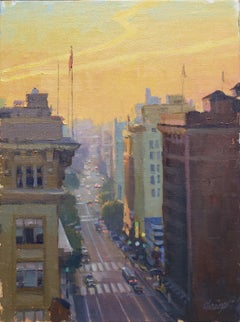 Lever de soleil sur la septième rue ; Los Angeles