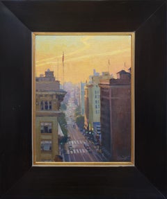 Lever de soleil sur la septième rue ; Los Angeles