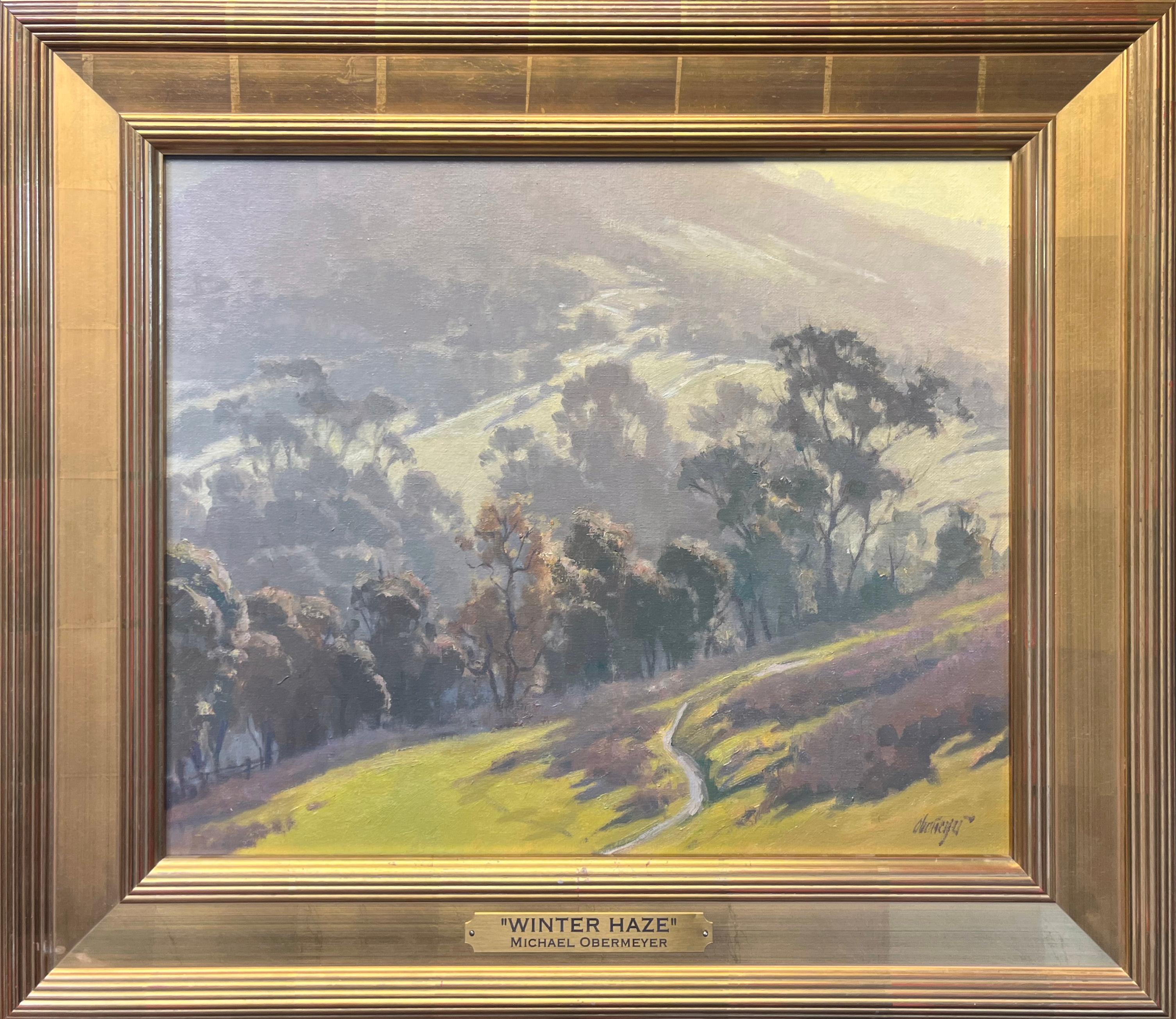 Michael Obermeyer Landscape Painting - Winter Haze