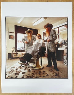ZZ Top, Humble, Texas - Retrato en color, Músicos, Peluquería, Fotografía