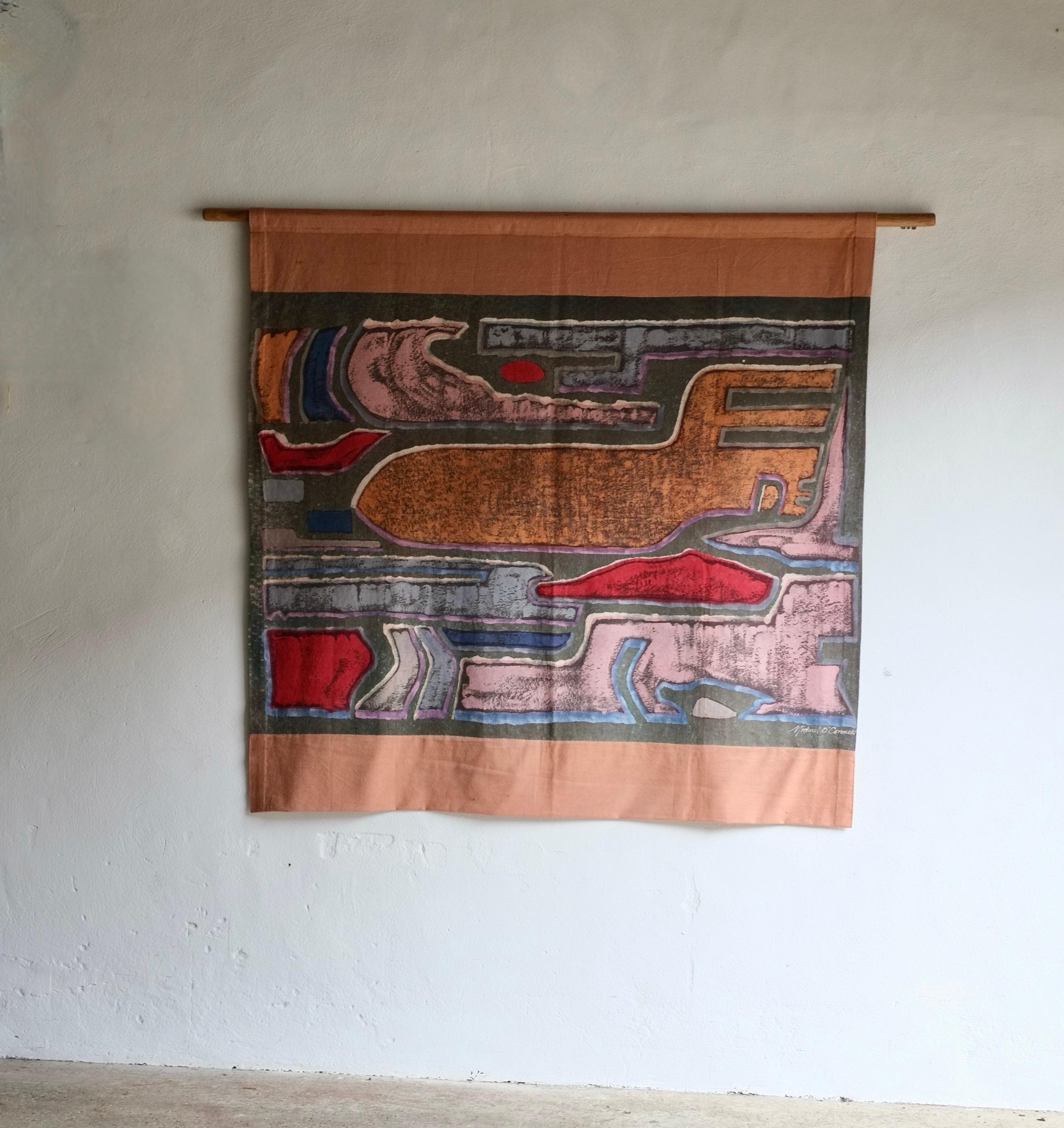 Mid-20th Century Michael O'Connell (1898-1976) Wall Hanging, Flying Bomb For Sale