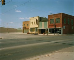 Gold Car, Butte Montana - Color Print on Hahnemuhle Paper