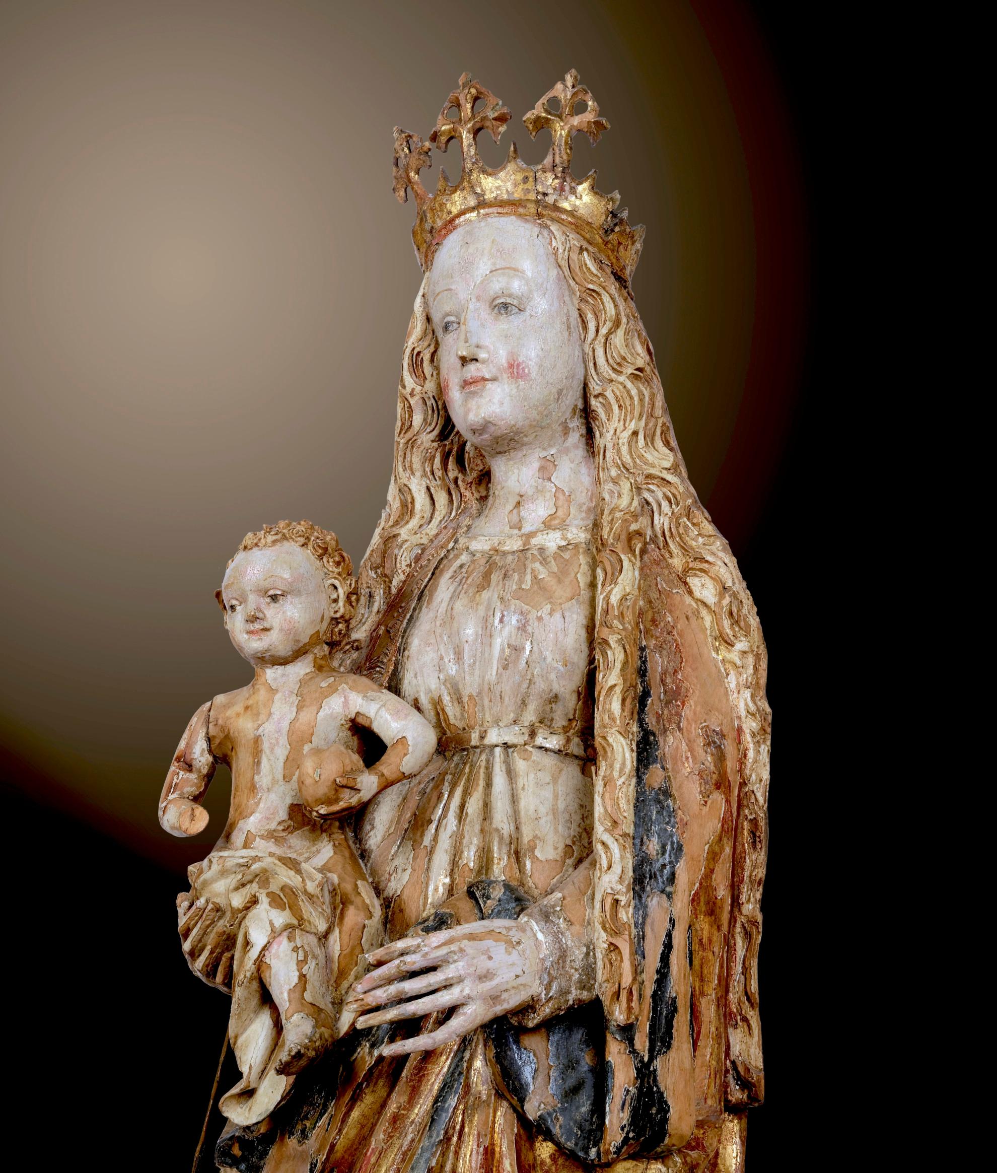 CRESCENT MOON MADONNA For Sale 5