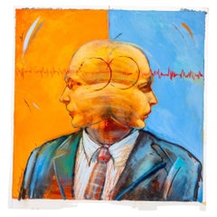 Michael Paraskevas Composizione Figurale Acrilico