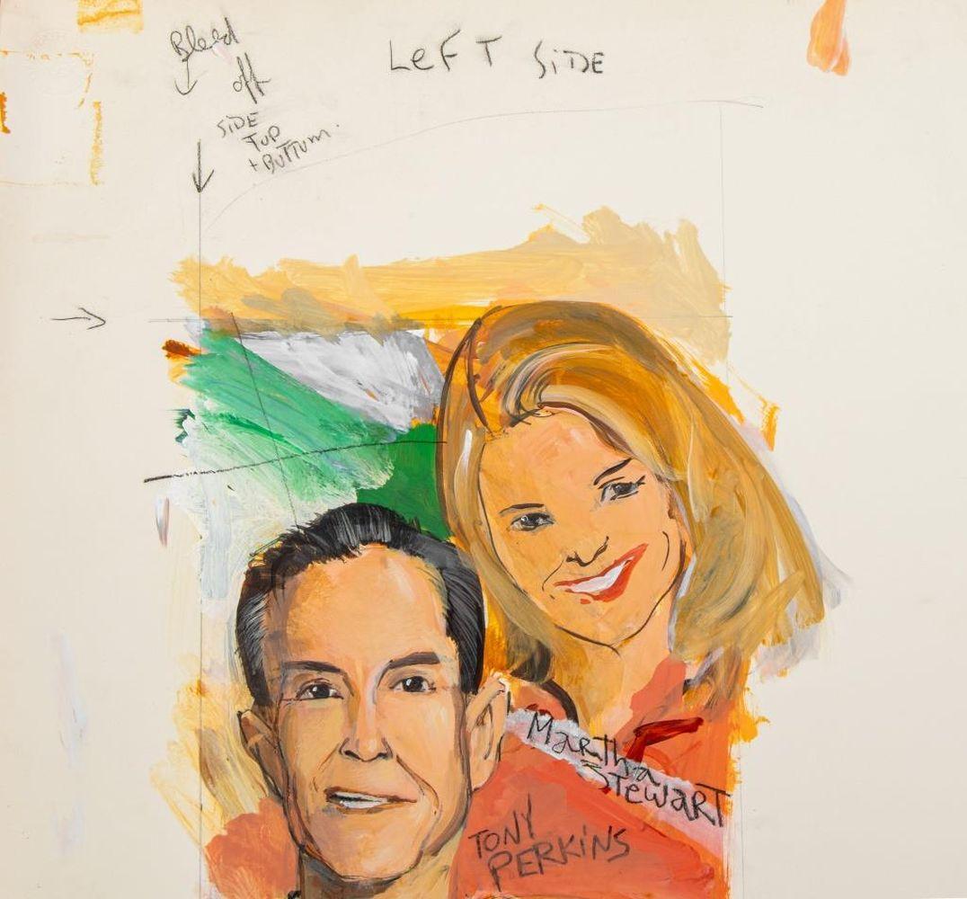 Celebrity Caricature Compositions, 2 For Sale 4