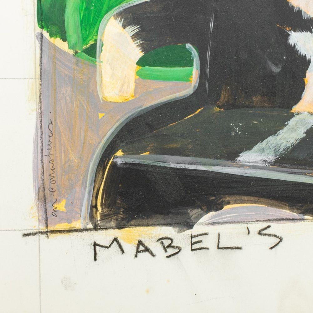 „Mabel's 849 Madison Ave N.Y.“ (Zeitgenössisch), Painting, von Michael Paraskevas