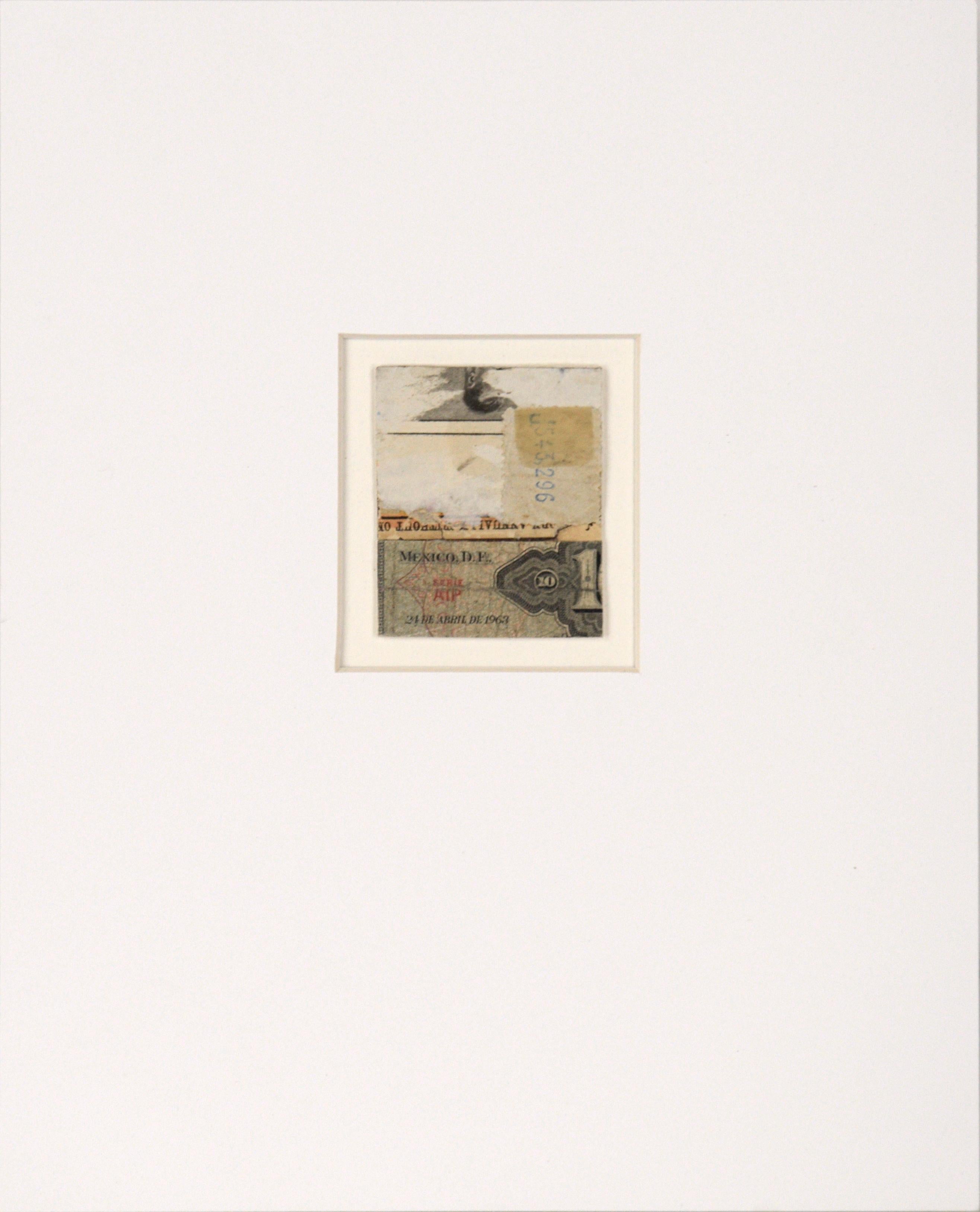 "No. 3080" Miniature Collage Currency by Michael Pauker - Art by Michael Pauker 