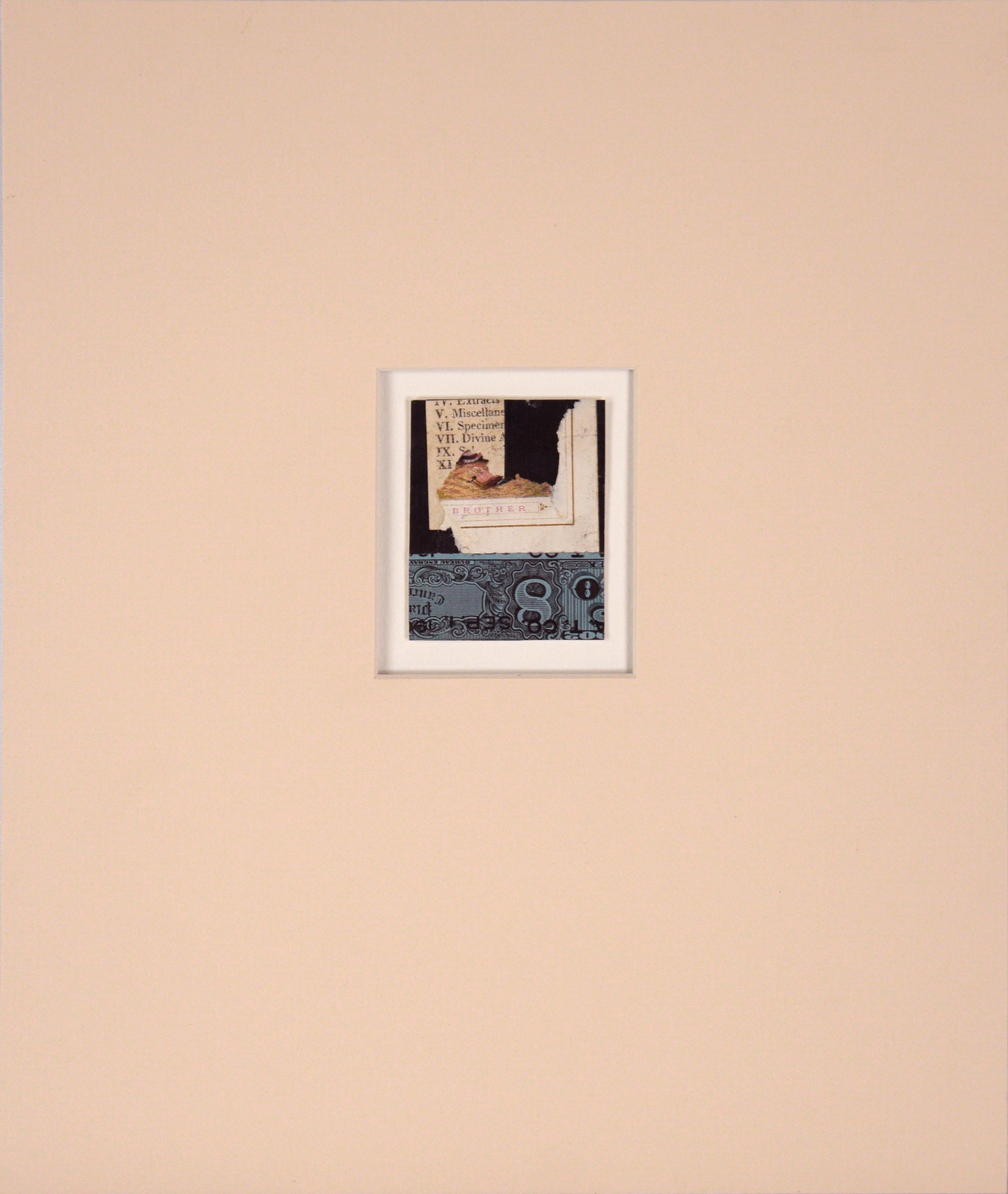Abstract Painting di Michael Pauker  - "No. 2169" Collage in miniatura