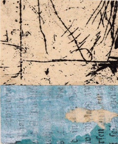 "No. 3993" Peinture miniature avec Collage