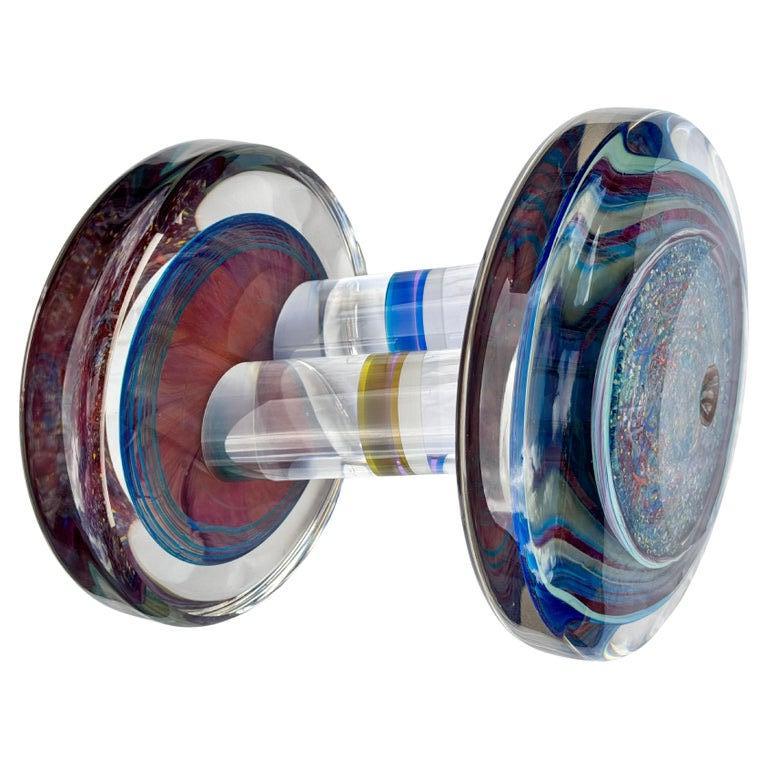 The Last Barrel Large Glass Sculpture For Sale 8