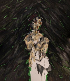 ATMÓSFERA HUMANA 2- obra de arte contemporáneo, óleo sobre lienzo
