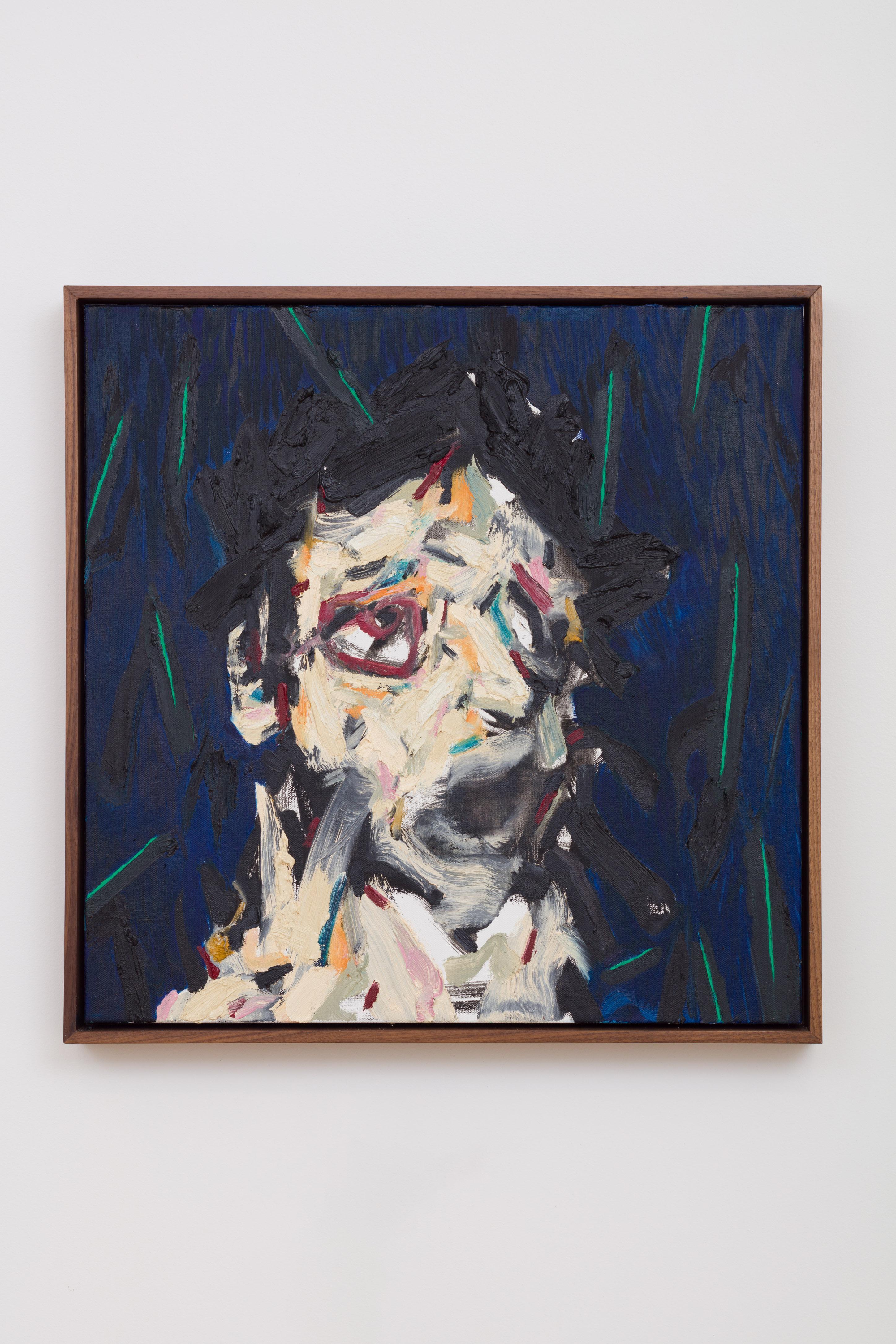 HUMAN ATMOSPHERE 7 - zeitgenössisches Kunstwerk, Öl auf Leinwand – Painting von Michael Pemberton