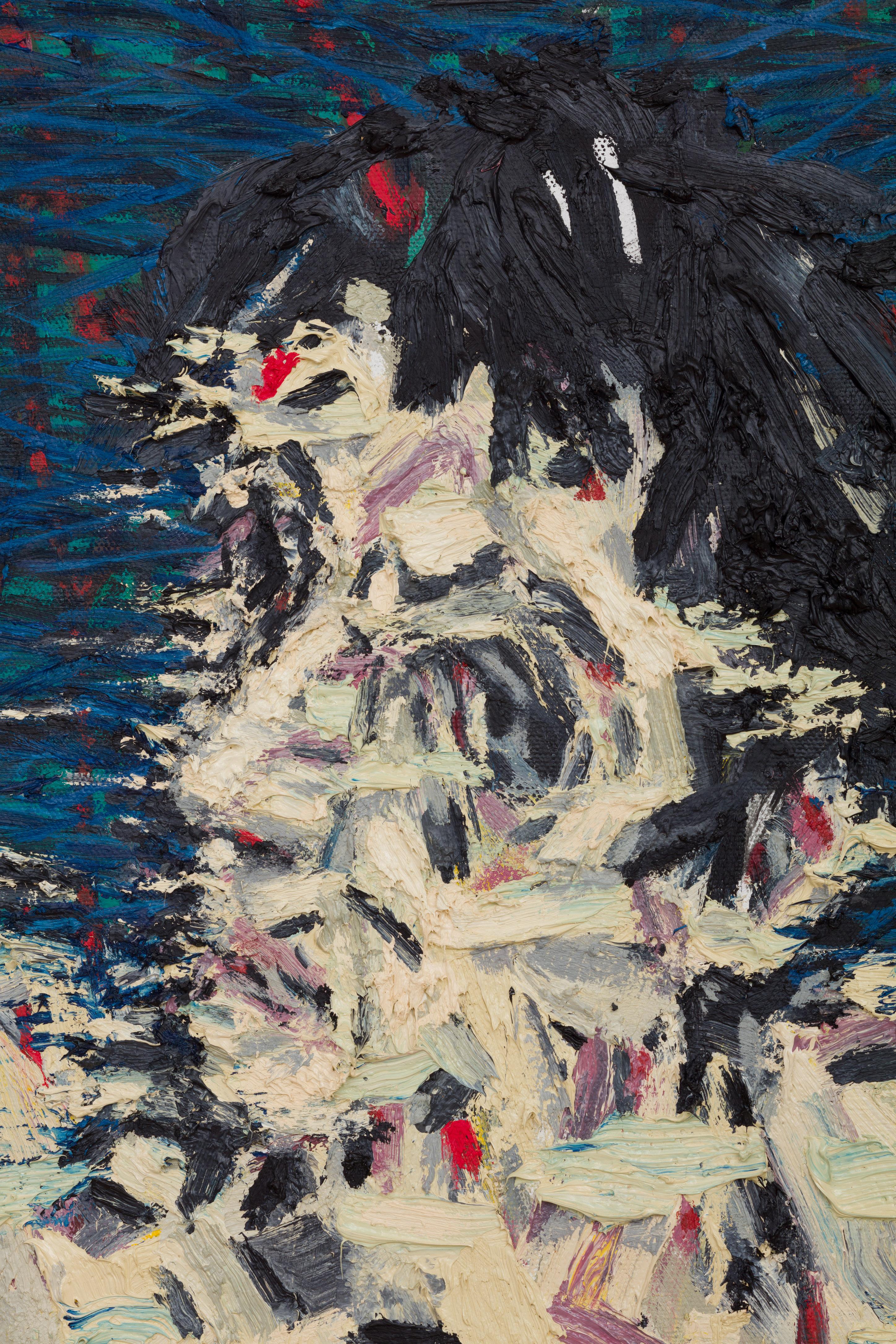 HUMAN ATMOSPHERE 8 – zeitgenössisches Kunstwerk, Öl auf Leinwand (Zeitgenössisch), Painting, von Michael Pemberton