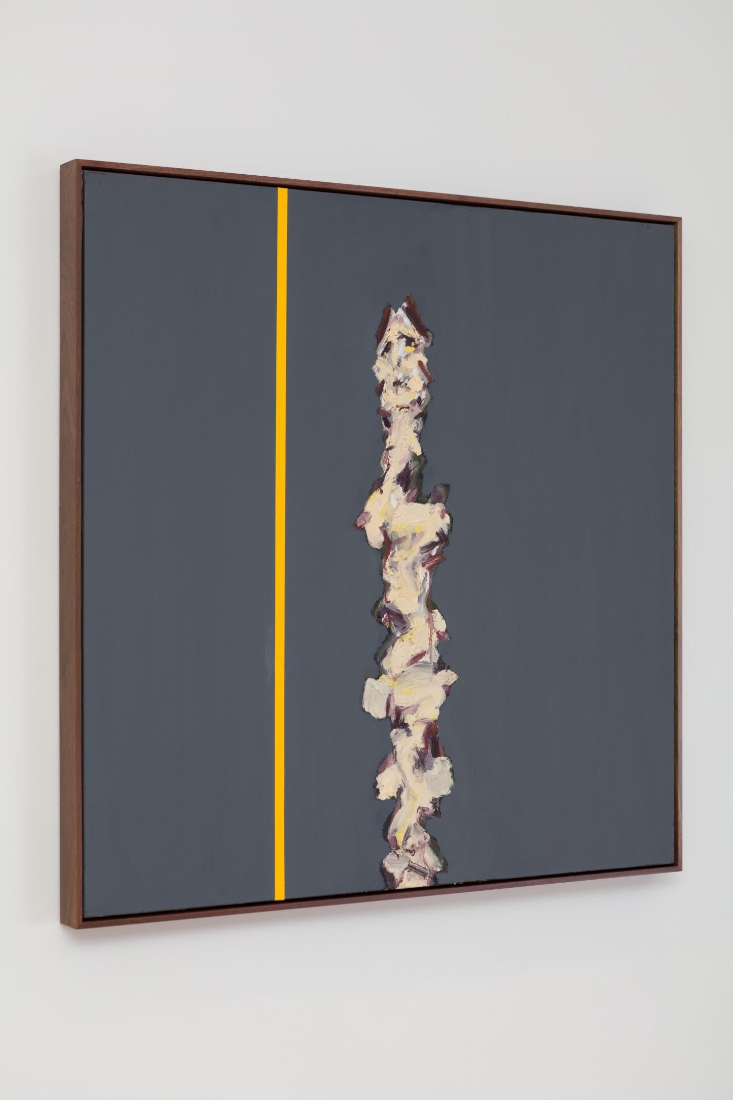 Human Frequency 6 - Contemporary Artwork, Oil on Canvas - Painting by Michael Pemberton