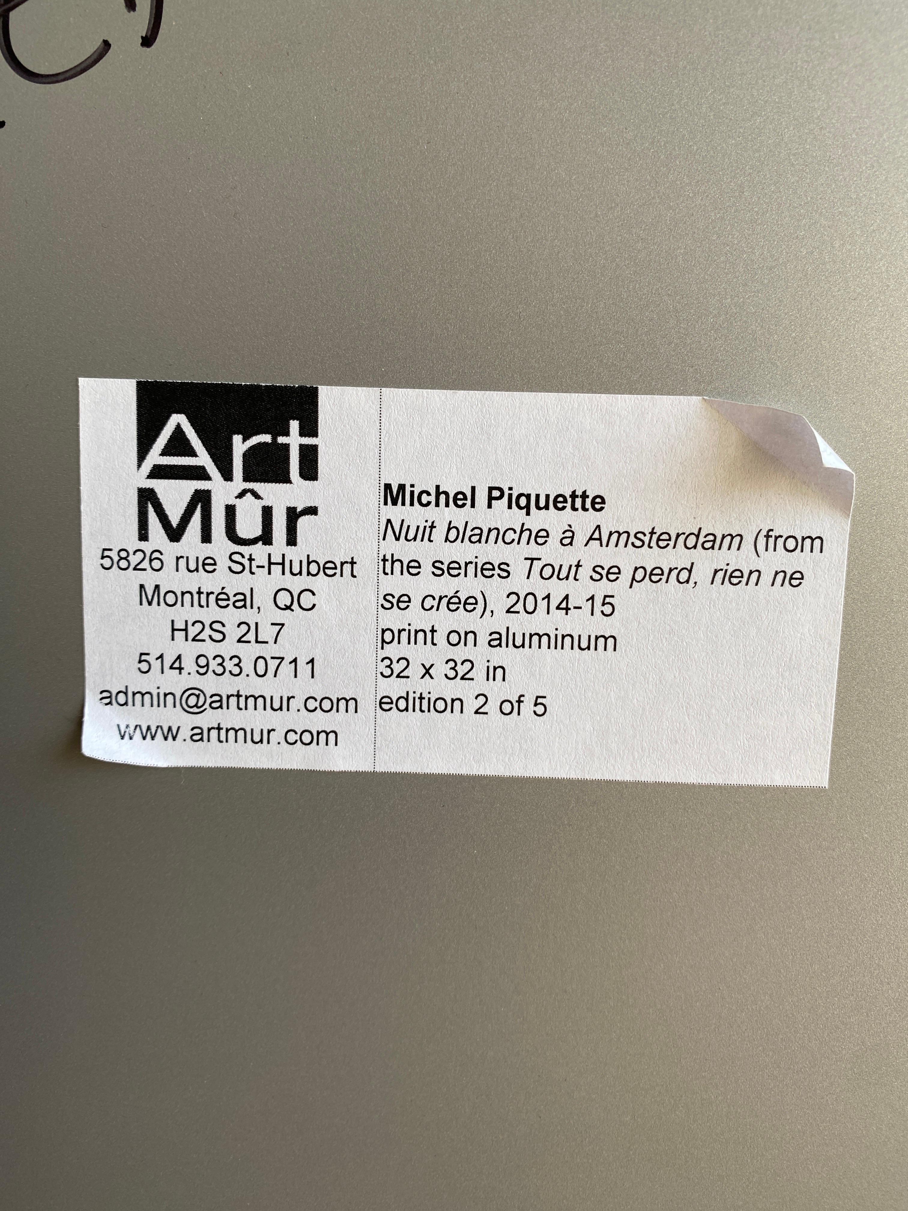 Michael Piquette Op Art Aluminum Decorative Wall Art For Sale 8