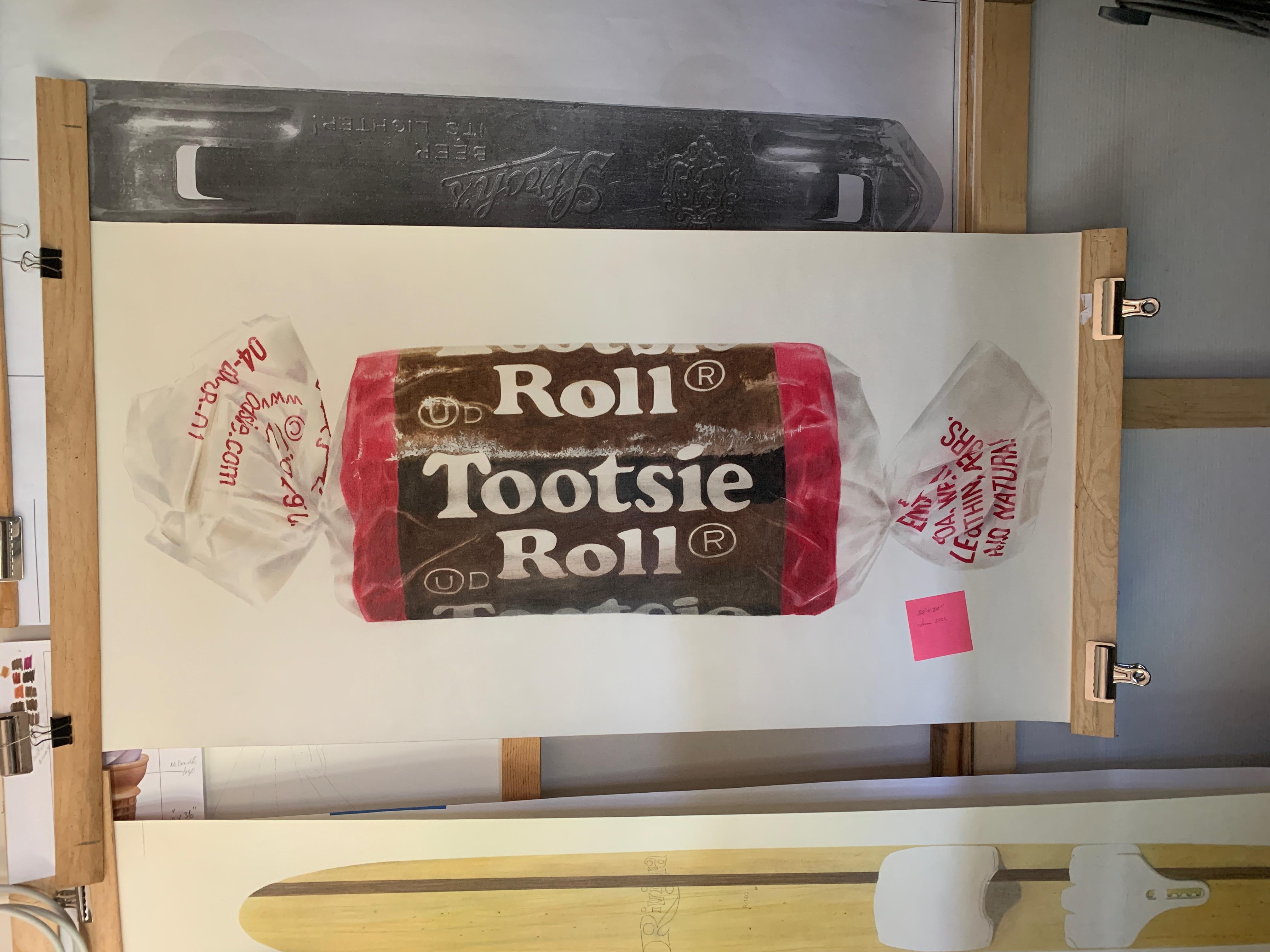 Tootsie Roll nº 1 - Painting de Michael Pitzer