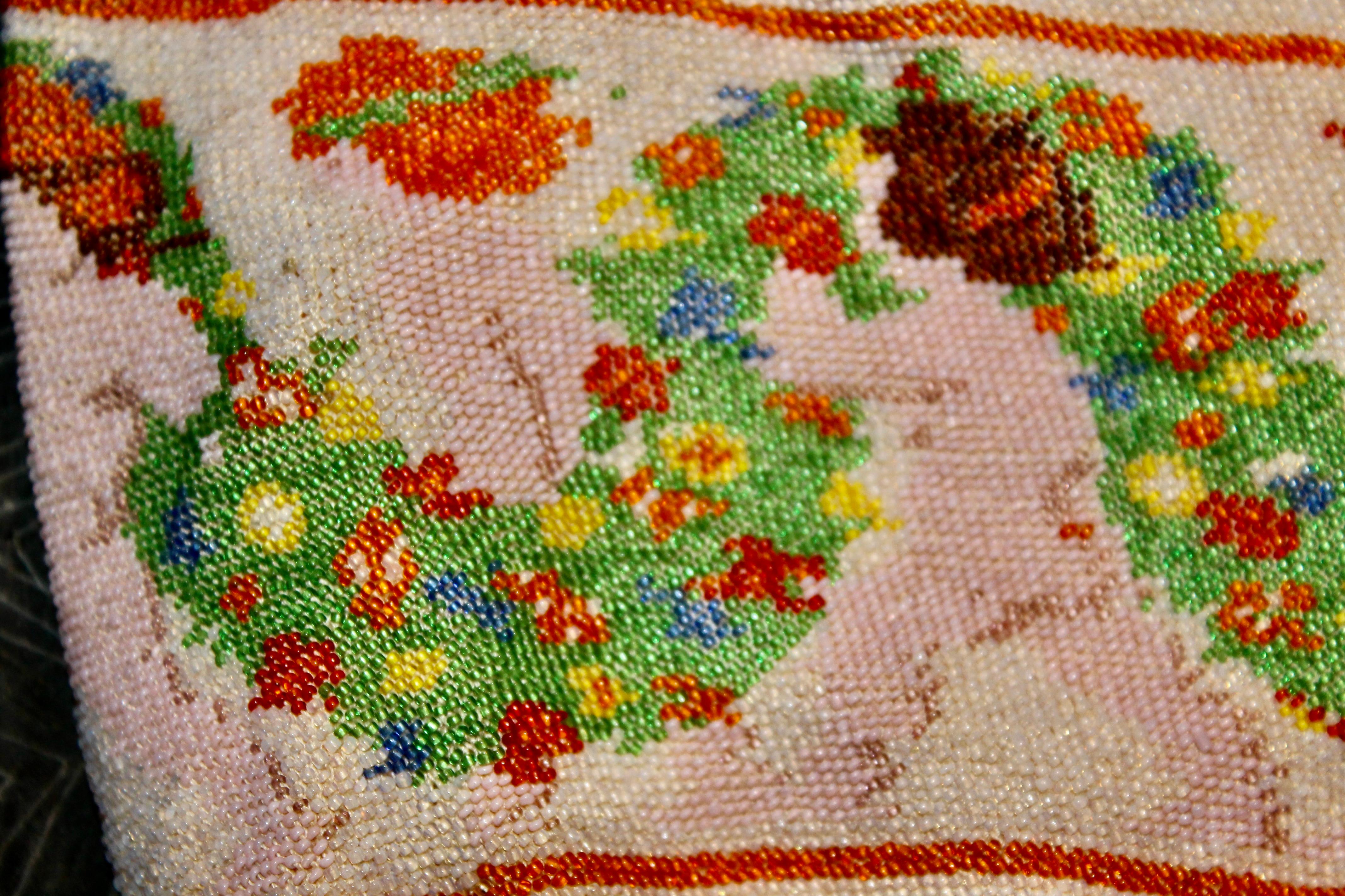 Michael Powolny Attributed WW Beaded Bag For Sale 3