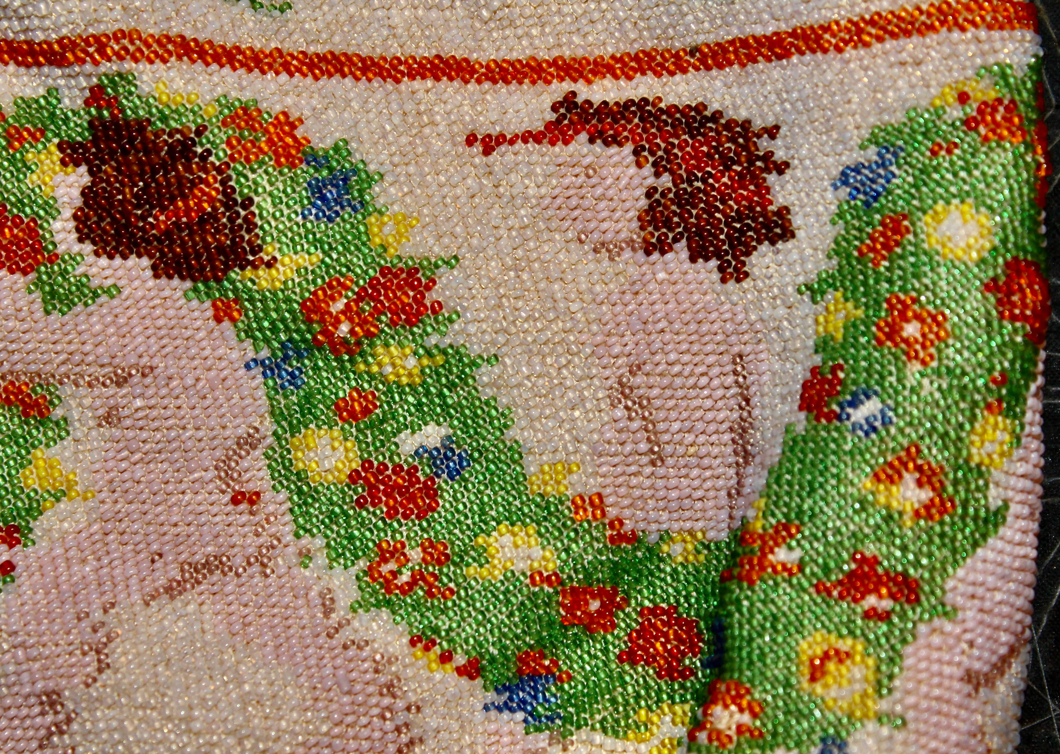 Michael Powolny Attributed WW Beaded Bag For Sale 4