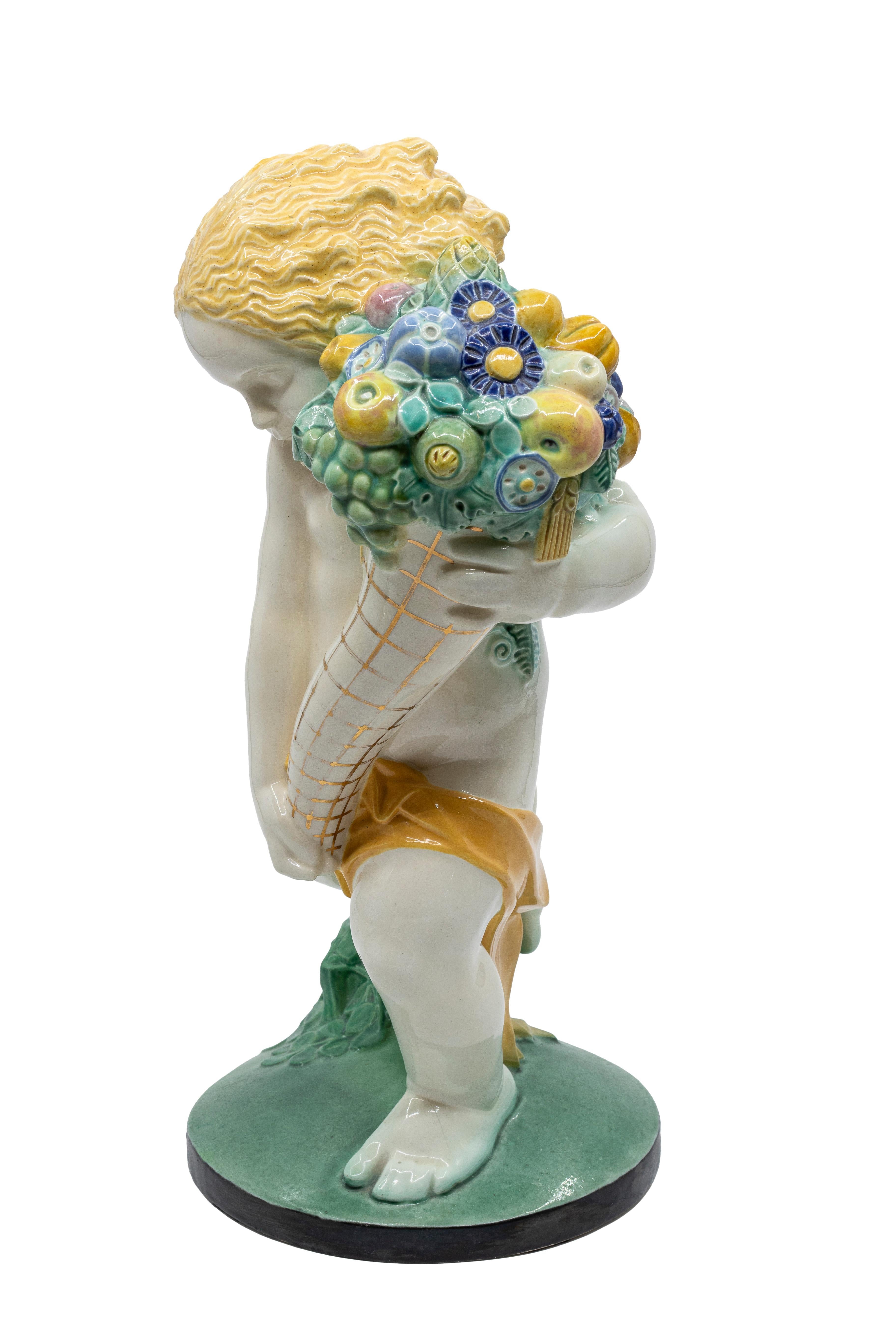 Michael Powolny Four Seasons Putti 1906 ca. in vendita 2