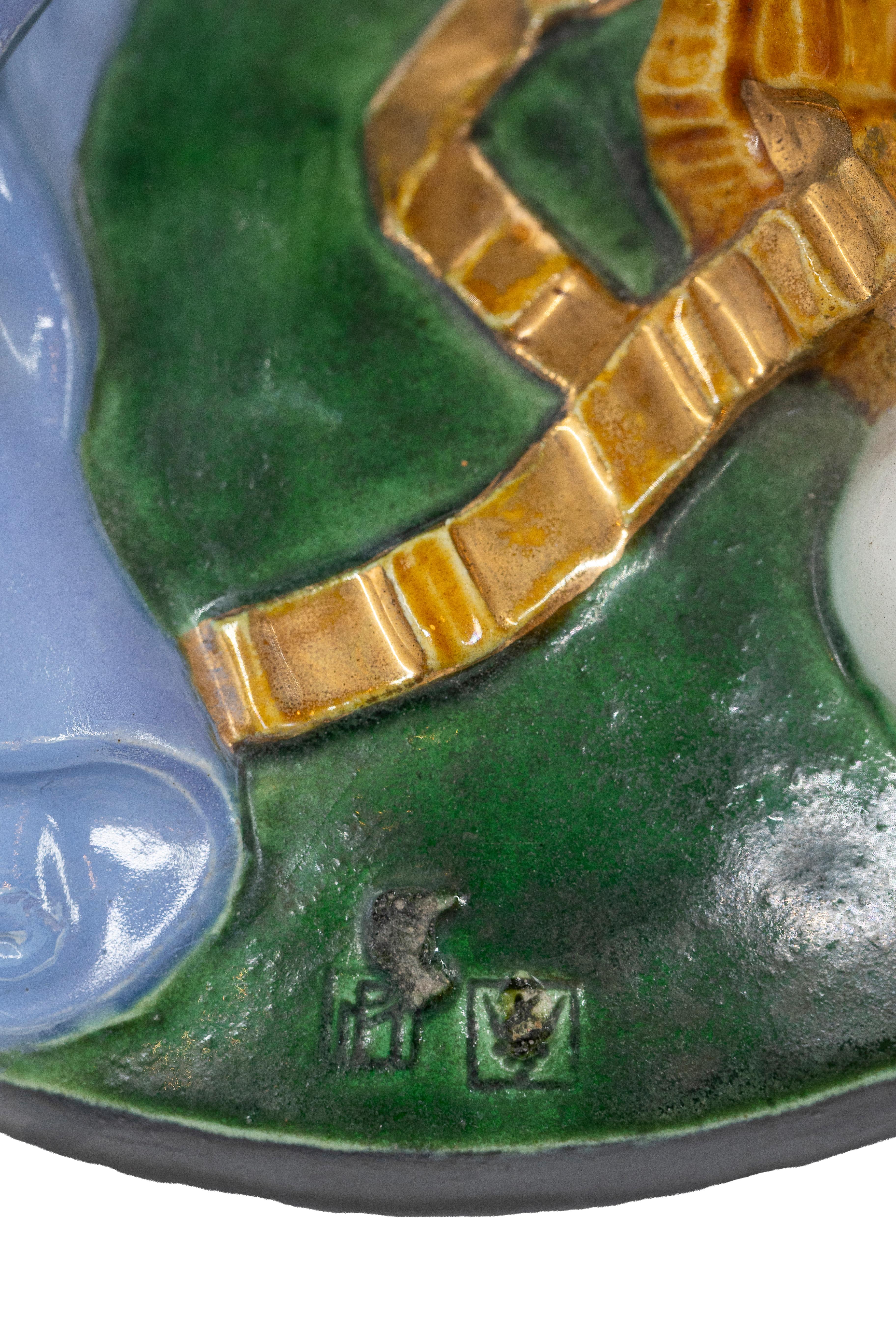 Smaltato Michael Powolny Four Seasons Putti 1906 ca. in vendita