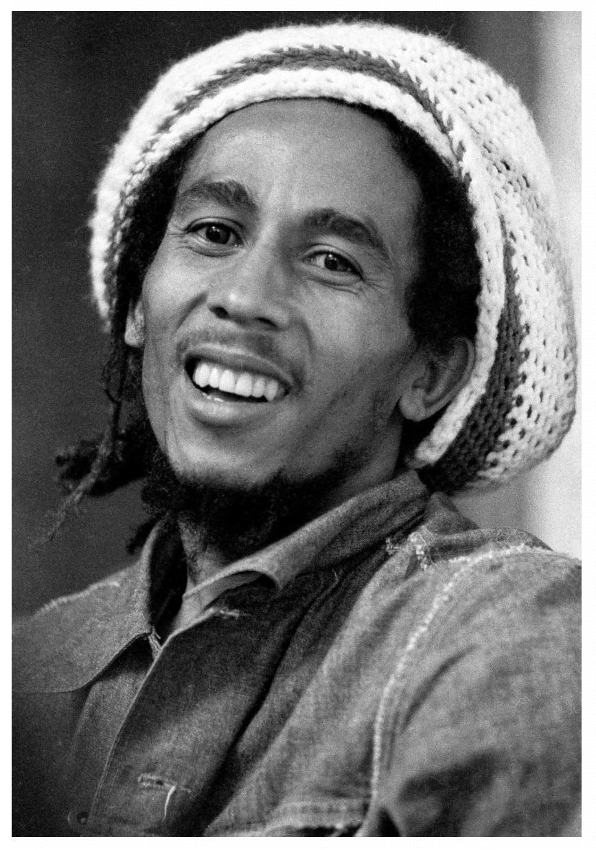 Bob Marley 1975 - Photograph de Michael Putland