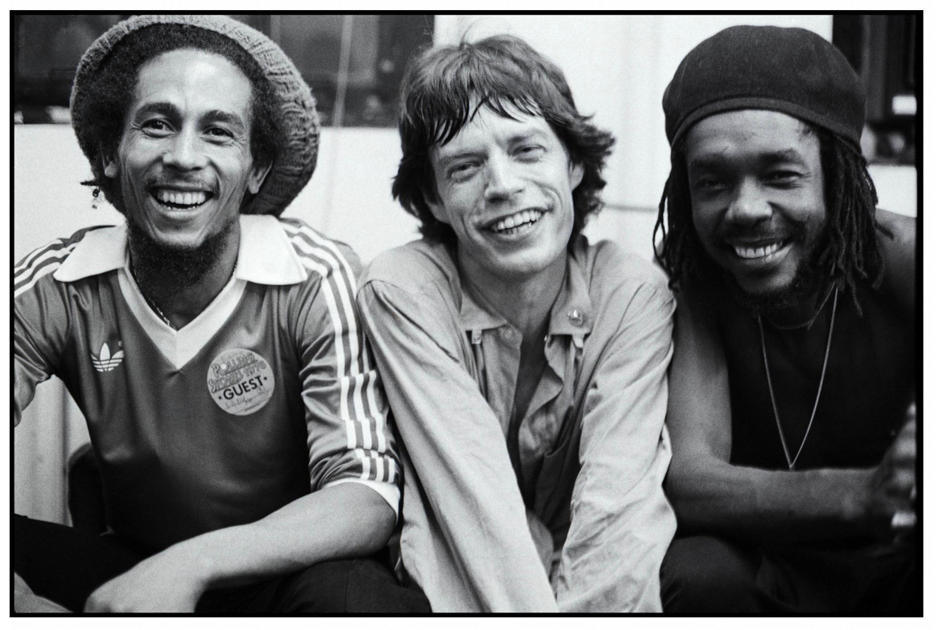 Bob, Mick und Pete 1978 – Photograph von Michael Putland