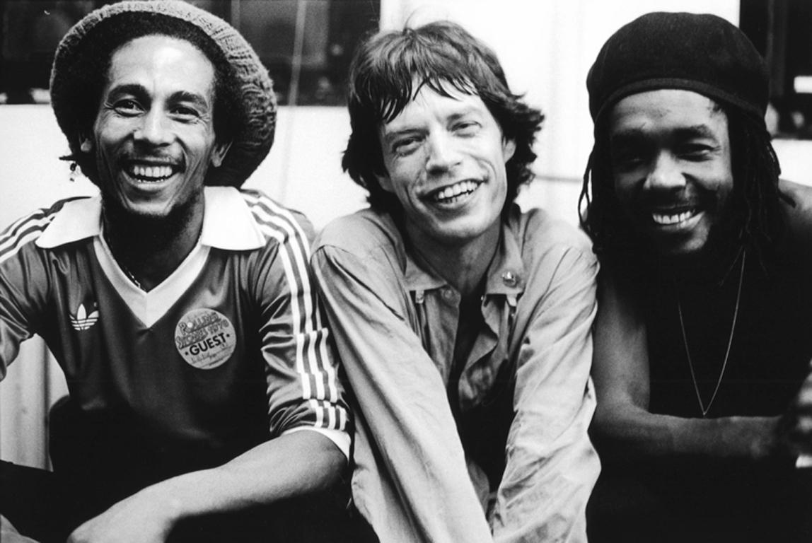 Bob, Mick und Pete, 1978 – Übergroße limitierte Nachlassausgabe – Photograph von Michael Putland