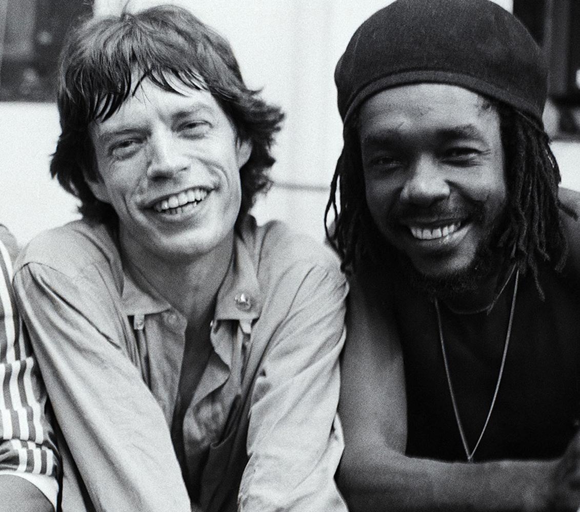 Bob, Mick And Pete - Marley Jagger Tosh Limited Estate Print - Modern Photograph by Michael Putland