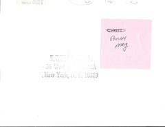 Brian May Looking Up Vintage Original Photograph