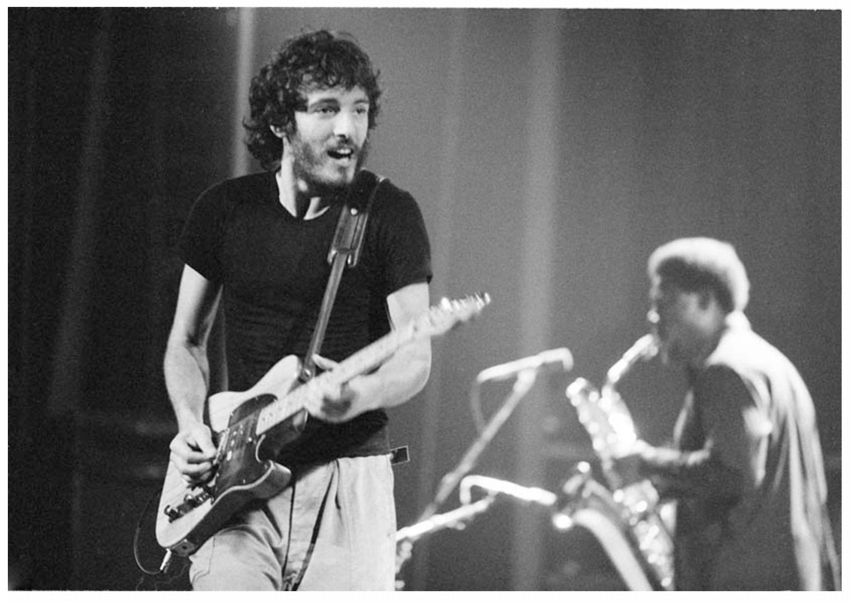 Bruce Springsteen 1975 Limitierte Auflage, Nachlassdruck – Photograph von Michael Putland